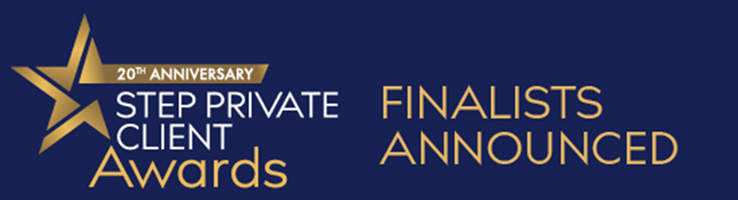 Logo image for the 20th Anniversary of the STEP Private Client Awards - Finalists Announced