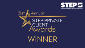 Boutique Firm of the Year at the 2026 STEP Private Client Awards